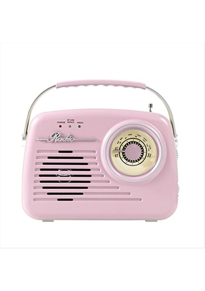 USB Bt Sd Fm Aux Bağlantısı ile Vintage Çok Fonksiyonlu Bluetooth Radyo Retro Tasarım Ev ve Ofis Için Ideal (Yurt Dışından)