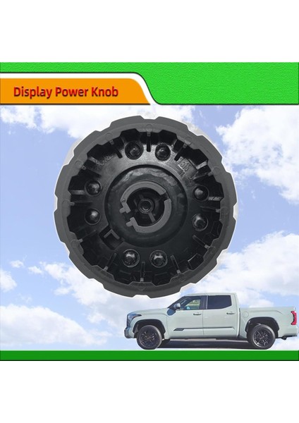 2x Araba 14 Inç Ekran Güç Düğmesi Radyo Ekran Ses Kontrol Anahtarı 86128-AN010 Toyota Tundra Sequoia 2022-2025 Için (Yurt Dışından) modelleri