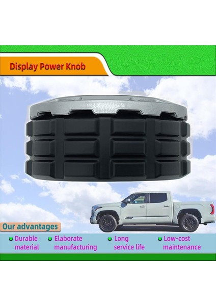 2x Araba 14 Inç Ekran Güç Düğmesi Radyo Ekran Ses Kontrol Anahtarı 86128-AN010 Toyota Tundra Sequoia 2022-2025 Için (Yurt Dışından) indirimleri