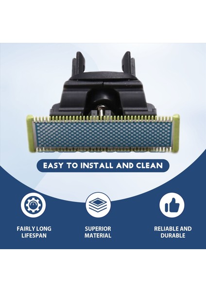 Philips Için 2x Tıraş Bıçağı Tek Bıçak QP2520 QP2630 QP6510 QP6520 QP6530 QP2515 QP2510 Elektrikli Sakal Düzeltici (Yurt Dışından) fırsatları