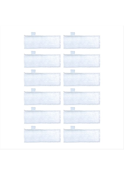 12 Adet Buharlı Temizleme Pedi Dupray Buharlı Temizleyici Yedek Parçalar Buharlı Mikrofiber Paspas Bezi Buharlı Paspas Pedleri (Yurt Dışından) modelleri