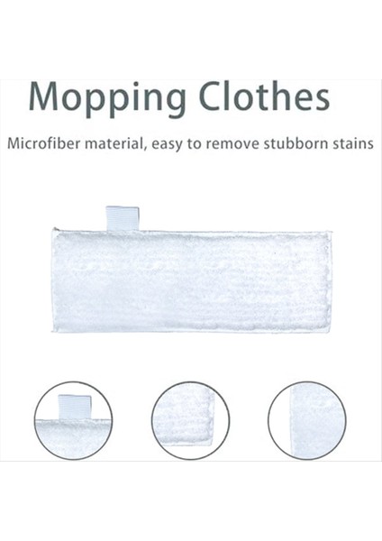 12 Adet Buharlı Temizleme Pedi Dupray Buharlı Temizleyici Yedek Parçalar Buharlı Mikrofiber Paspas Bezi Buharlı Paspas Pedleri (Yurt Dışından) fırsatları