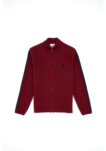 Erkek Çocuk Bordo Hırka (Triko) 50317144-VR014