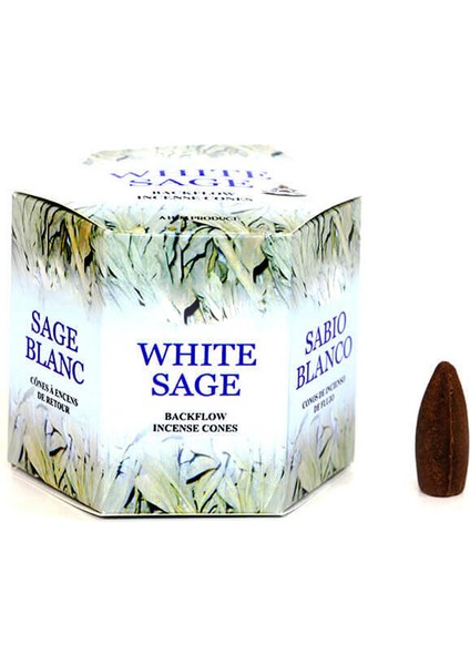 Beyaz Adaçayı Kokulu Tütsü