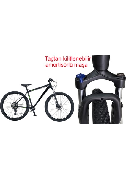 Ng Team 100 27.5hd 18 Kadro 9 Vites Hidrolik Disk Fren Dağ Bisikleti (170 ile 180 cm Arası Boy) modelleri