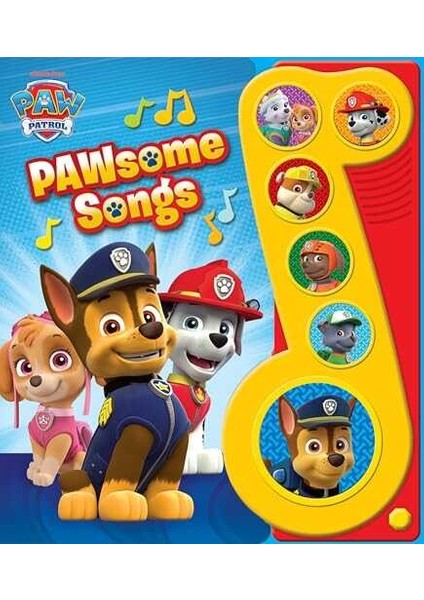 Nickelodeon Paw Patrol Pawsome Songs Sound Book