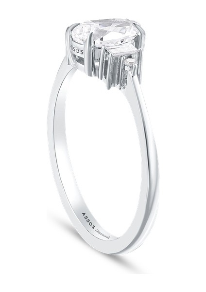 0.08 Karat Violet Taşlı Pırlanta Yüzük fiyatları