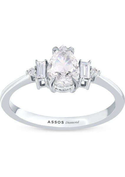 0.08 Karat Violet Taşlı Pırlanta Yüzük indirimleri