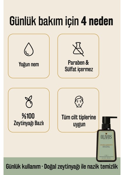 Gaia’s Garden Şakayık Bakım Seti | Zeytinyağlı Parabensiz Duş Jeli + Sıvı Sabun (1250 Ml) fiyatları
