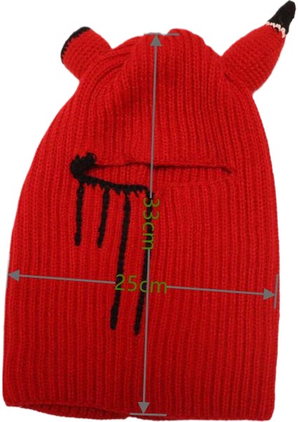 Cadılar Bayramı Komik Maske Şeytan Boynuzu Şapka (Yurt Dışından)