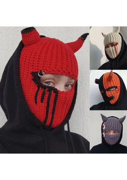 Cadılar Bayramı Komik Maske Şeytan Boynuzu Şapka (Yurt Dışından) indirimleri