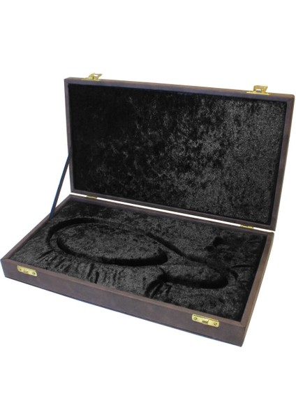 Kahverengi Nubuk Deri Içi Kadife Oymalı Avangarde Kolleksiyonluk Tesbih Kutusu fiyatları