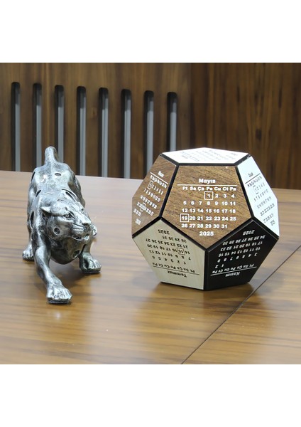 Dört Mevsim Renklendirmeli Üç Boyutlu Masaüstü 2025 Ahşap Takvim fırsatları