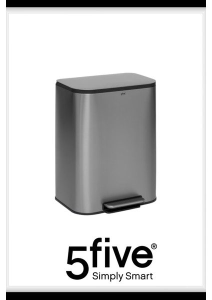 Titan 5 Lt.çöp Kutusu/çelik