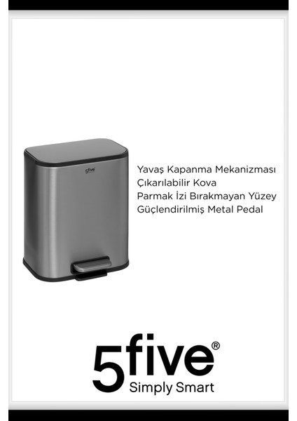 Titan 5 Lt.çöp Kutusu/çelik modelleri