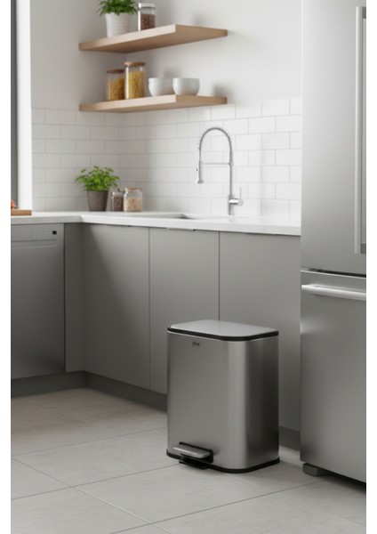 Titan 5 Lt.çöp Kutusu/çelik