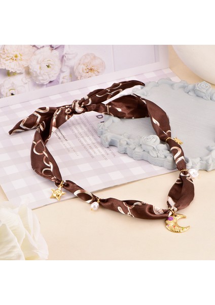 Sıcak Aksesuarlar Renkli Kurdeleler Asılı Paslanmaz Çelik Kolye Yaka Trend Kızlar Yüz Hediyeler Kolye (Yurt Dışından)