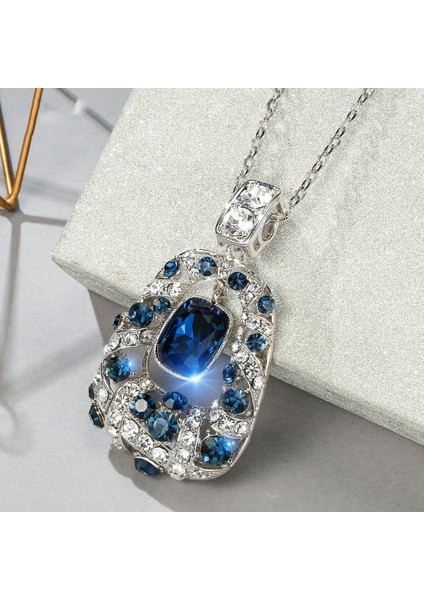 Kristal Jumper Zinciri 2025 Uzun Flaş Elmas Kolyenin Yeni Kore Versiyonu Sonbahar ve Kış Kıyafetleri Kolye Retro Atmosfer Aksesuarları (Yurt Dışından) fiyatları