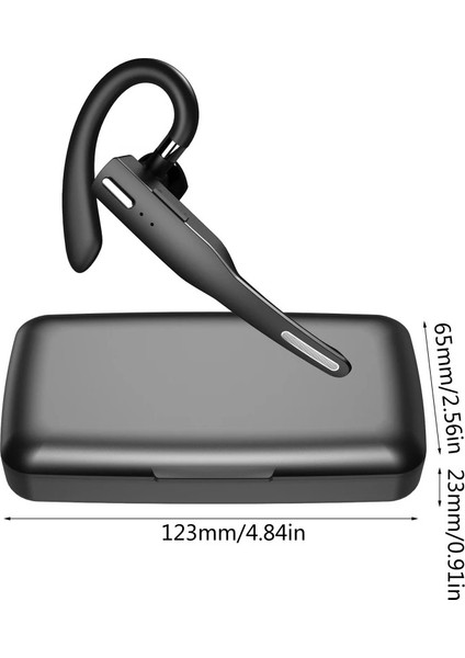 Kablosuz Bluetooth Kulaklık Kulaklık 5.1 Tek Handsfree Sürüş Için Hd Çağrı Gürültü Kulaklık Mikrofon Iş Kulaklık (Yurt Dışından) indirimleri