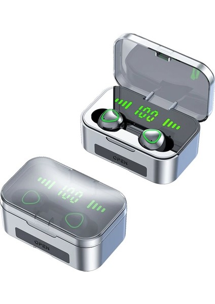 Tws Kablosuz Bluetooth Gürültü Azaltma Kulaklık Stereo Oyun Kulaklıkları Su Geçirmez Spor Mikrofonlu Kulaklık Kulak Telefonları (Yurt Dışından)