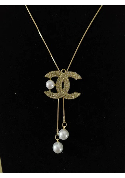 Yüzlerce Jumper Zinciri Kadın Kıdemli Hafif Lüks Uzun Kolye Duygusu Avrupa ve Amerika Birleşik Devletleri Saçak Sonbahar ve Kış Aksesuarları Kolye Ucu (Yurt Dışından)