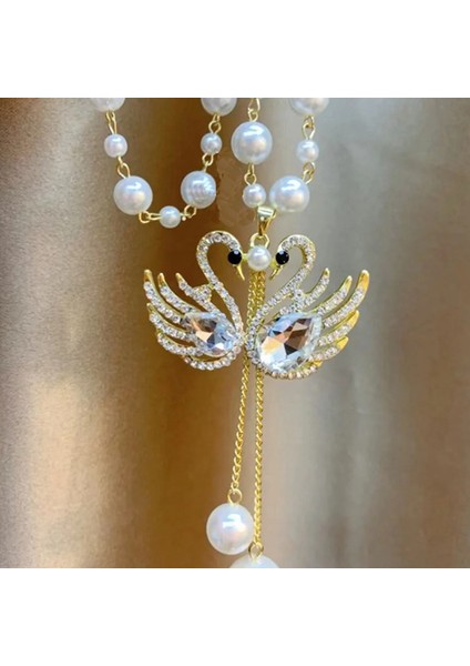 Hafif Lüks Alaşım Küçük Kokulu Inci Kolye Uzun Jumper Zincir Kadın Kıdemli Moda Duygusu Çok Yönlü Dekoratif Aksesuarlar Aksesuarlar Kolye (Yurt Dışından) fiyatları