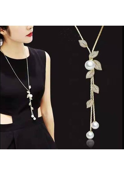 Yüzlerce Jumper Zinciri Kadın Kıdemli Hafif Lüks Uzun Kolye Duygusu Avrupa ve Amerika Birleşik Devletleri Saçak Sonbahar ve Kış Aksesuarları Kolye Ucu (Yurt Dışından) fiyatları