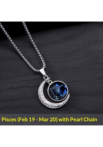 On Iki Takımyıldızları Floresan Kolye Titanyum Çelik Kolye Kadın Yüz Moda Niş Tasarım Duygusu Süveter Zinciri ile Mücevher (Yurt Dışından)