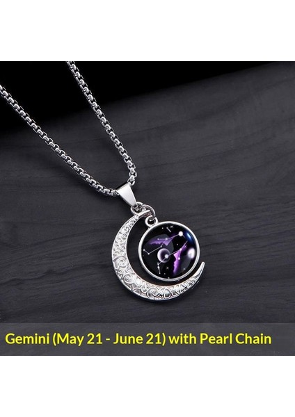 On Iki Takımyıldızları Floresan Kolye Titanyum Çelik Kolye Kadın Yüz Moda Niş Tasarım Duygusu Süveter Zinciri ile Mücevher (Yurt Dışından)