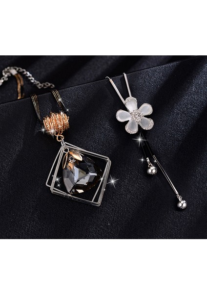 Sonbahar ve Kış Hafif Lüks Stil Jumper Zinciri Üst Düzey Kadın Vahşi Uzun Püskül Kolye Inci Kolye Aksesuarları Duygusu (Yurt Dışından) modelleri