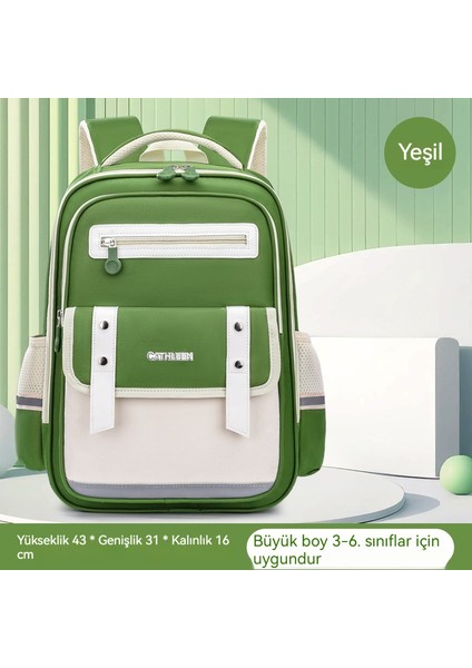 Bulut Okul Çantaları 1-3. Sınıf Ilkokul Öğrencileri Okul Çantaları Erkek ve Kız Çocuklar Büyük Kapasiteli Sırt Çantaları (Yurt Dışından)