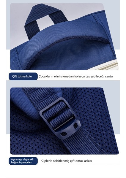 Bulut Okul Çantaları 1-3. Sınıf Ilkokul Öğrencileri Okul Çantaları Erkek ve Kız Çocuklar Büyük Kapasiteli Sırt Çantaları (Yurt Dışından) modelleri