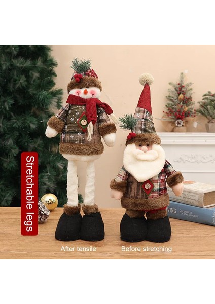 Noel Retro Kar Tanesi Desenli Kumaş Dekoratif Süsler ve Bebekler (Yurt Dışından) modelleri