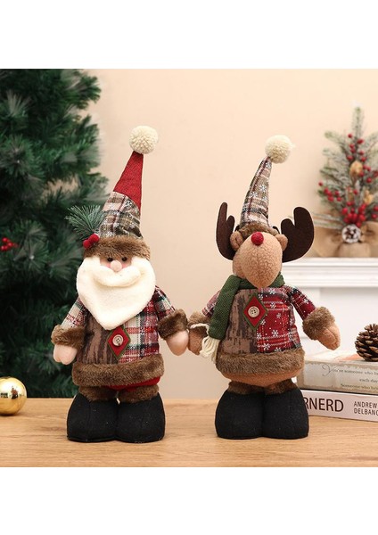 Noel Retro Kar Tanesi Desenli Kumaş Dekoratif Süsler ve Bebekler (Yurt Dışından) fırsatları