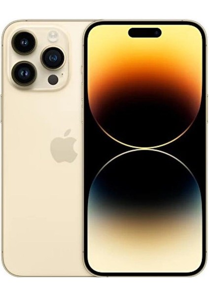 IPHONE 14 Pro Gold 512GB Yenılenmıs B Kalıte (12 Ay Garantılı)