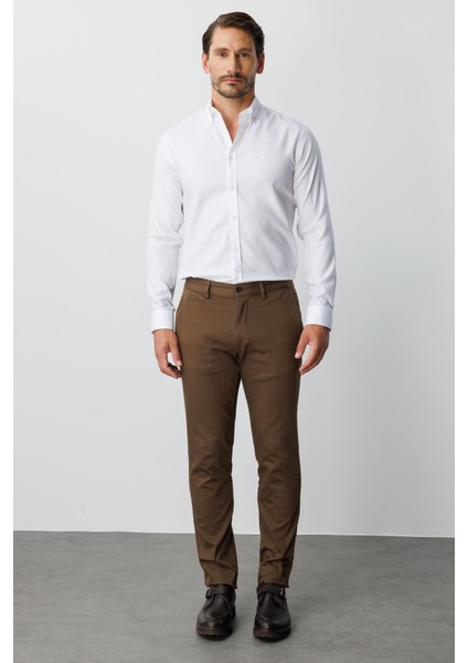Erkek Bej Dynamıc Fıt Std Pantolon