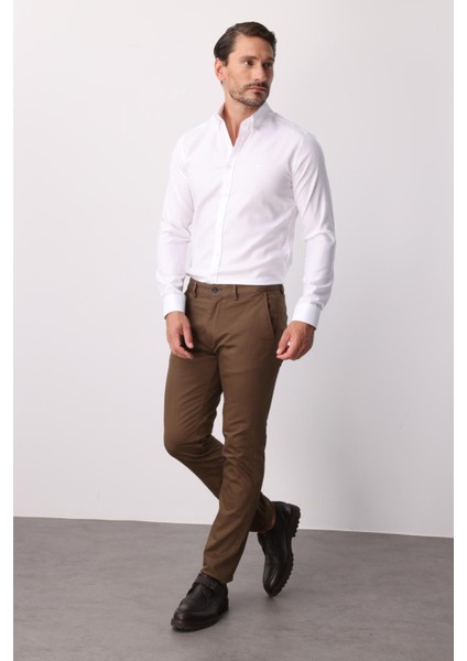 Erkek Bej Dynamıc Fıt Std Pantolon indirimleri