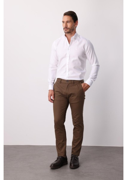 Erkek Bej Dynamıc Fıt Std Pantolon