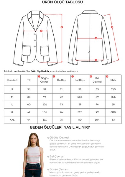 Çizgili Blazer Ceket modelleri