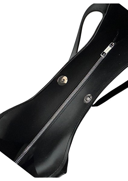 Kadın Fularlı Fermuarlı Mıknatıs Kapamalı Shopper El ve Omuz Çantası modelleri