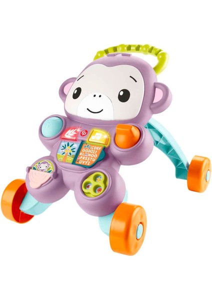 Benimle Öğren Mor Maymun Yürüteç JGW94