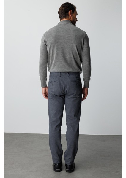 Erkek Füme Regularfıt / Rahat Kalıp Std Pantolon modelleri