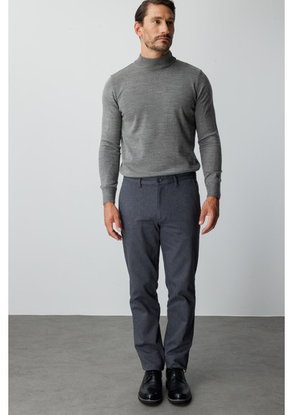 Erkek Füme Regularfıt / Rahat Kalıp Std Pantolon fırsatları