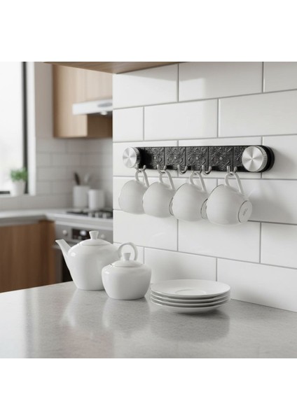 Ultra Güçlü Vakumlu ve Yapışkanlı Askılık