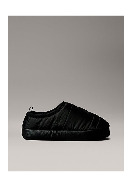 Kadın Siyah Naylon Ev Terliği