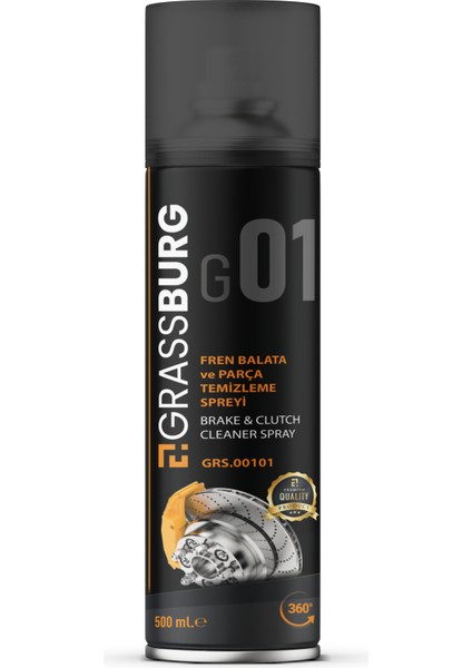 Fren Balata ve Parça Temizleme Spreyi