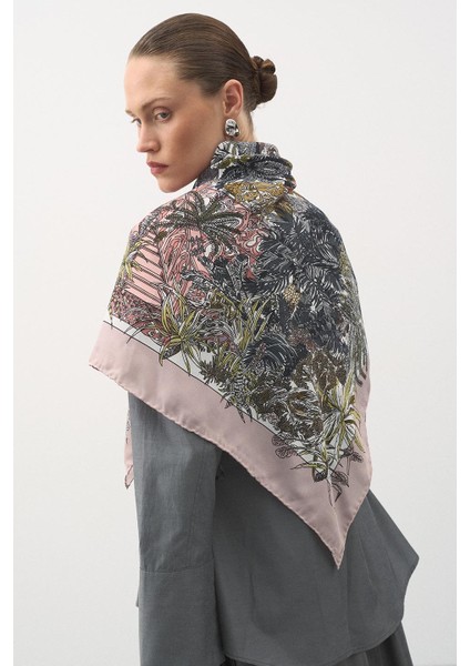 Jardin Secret Modal Eşarp Gül Kurusu