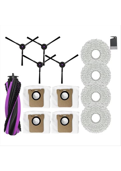Jonr P20 Pro/jonr T5 Pro Robotik Elektrikli Süpürge Parçaları Yedek Ana Yan Fırça Hepa Filtre Bezleri Aksesuarları Kiti (Yurt Dışından) modelleri