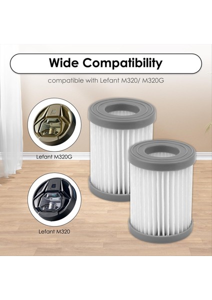 Yedek Hepa Filtreler Lefant M320/M320G Robotlu Süpürge Filtre Aksesuarları Kiti Dik Filtre Vakum Filtresi (Yurt Dışından) fırsatları