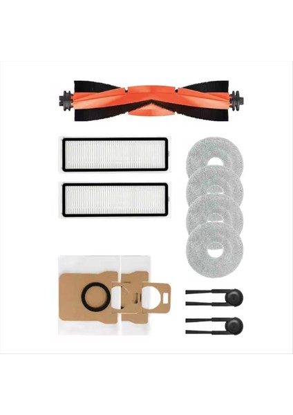 Xiaomi Mijia M40S OV31CN Elektrikli Süpürge Yedek Parçaları Ana Fırça Yan Fırça Hepa Filtre Paspas Bezi Toz Torbası (Yurt Dışından) fırsatları